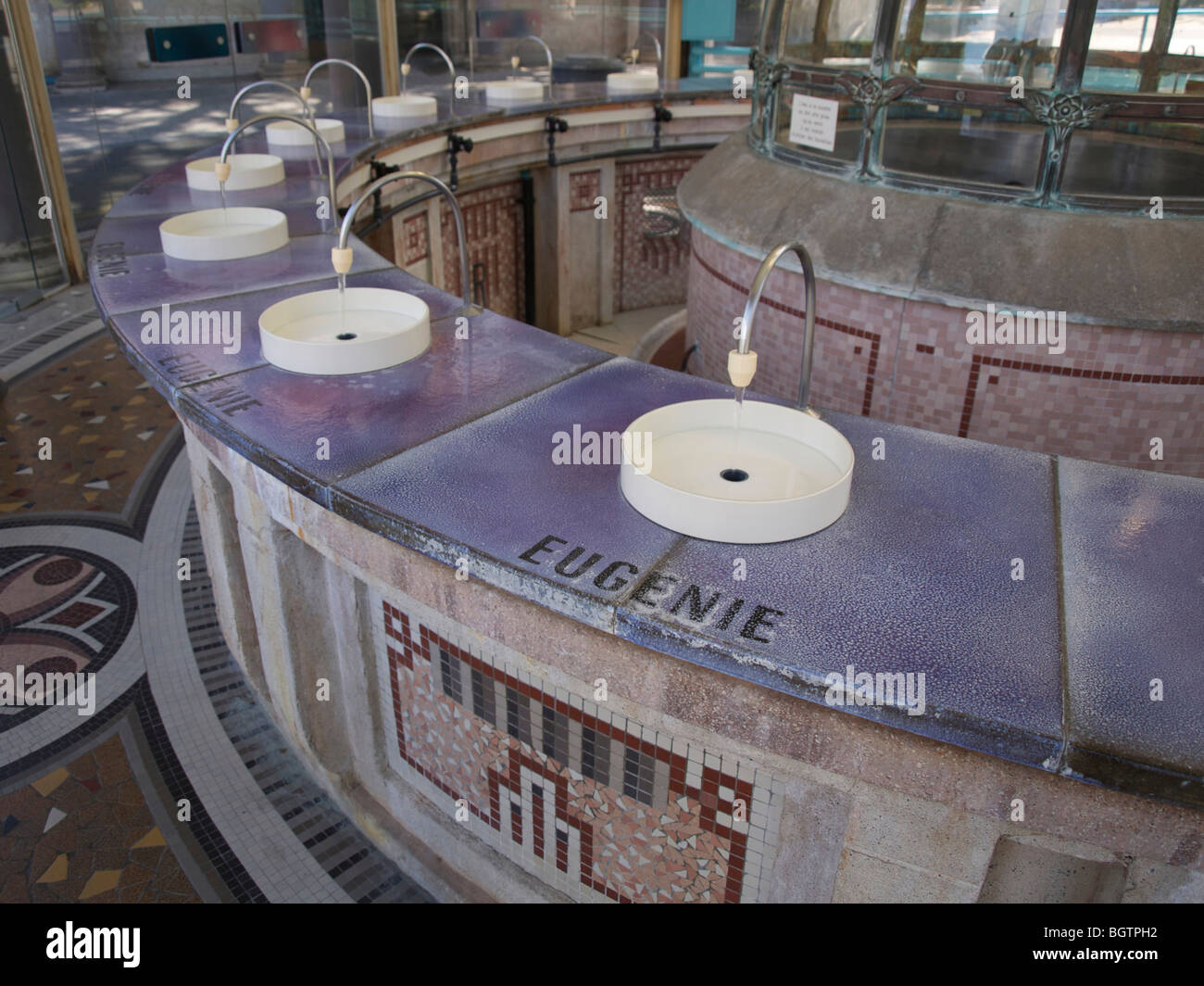 Therme de royat. Puy de Dôme. La France. Banque D'Images