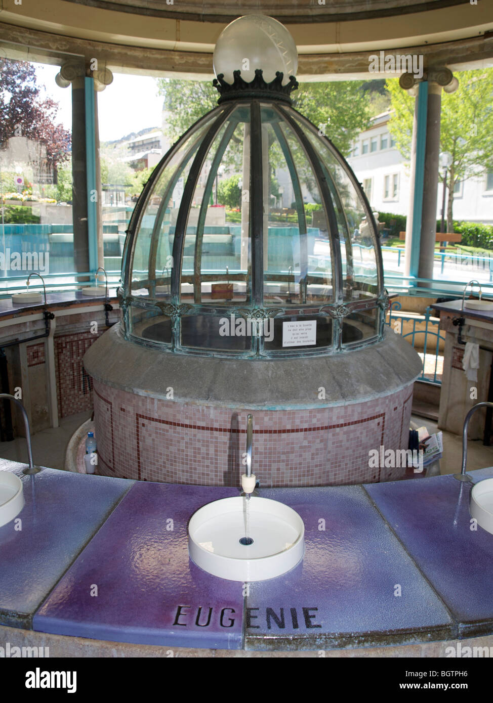 Therme de royat. Puy de Dôme. La France. Banque D'Images