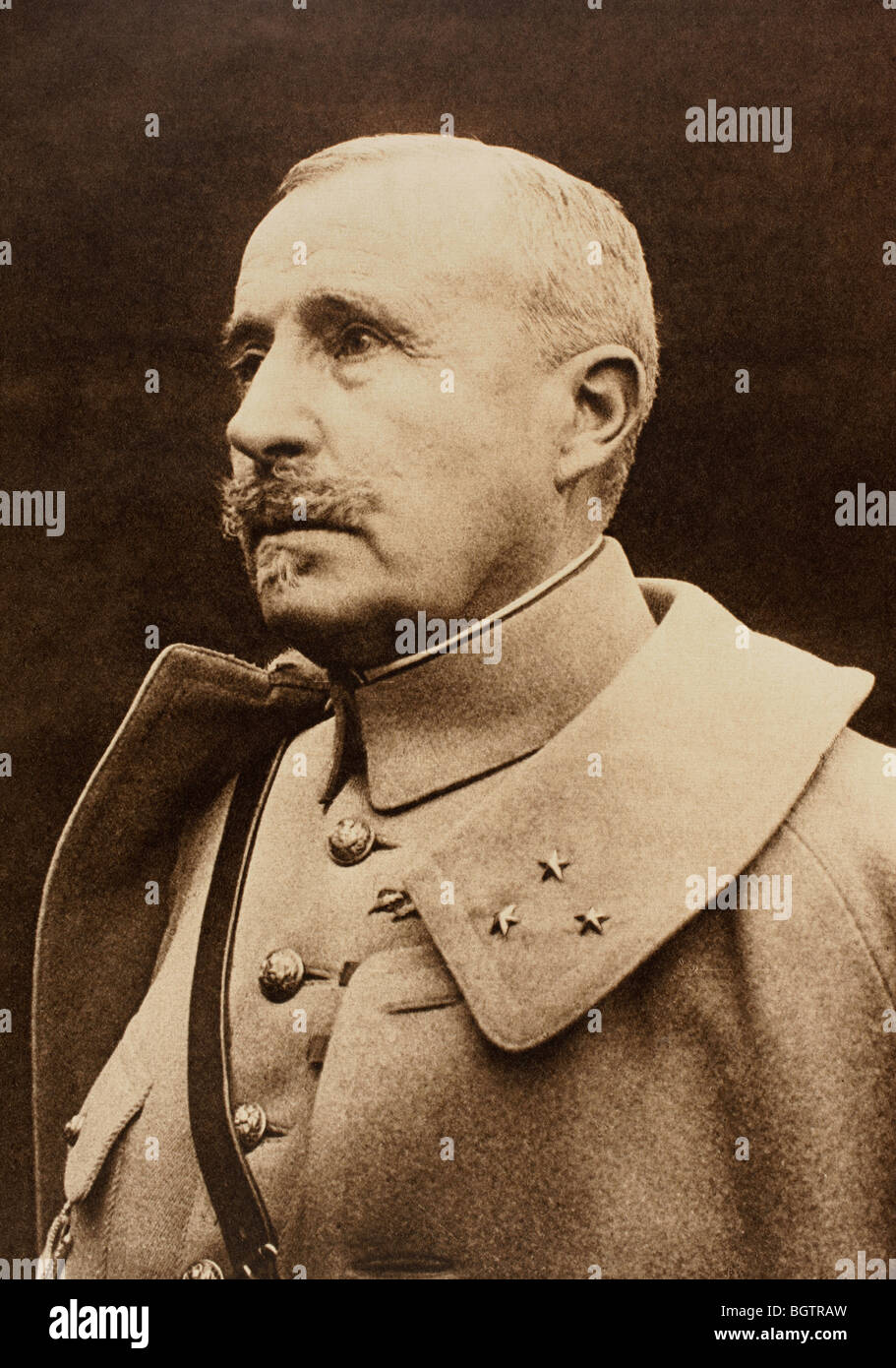 Robert Georges Nivelle 1856 à 1924. Général de l'armée française dans la Première Guerre mondiale. Banque D'Images