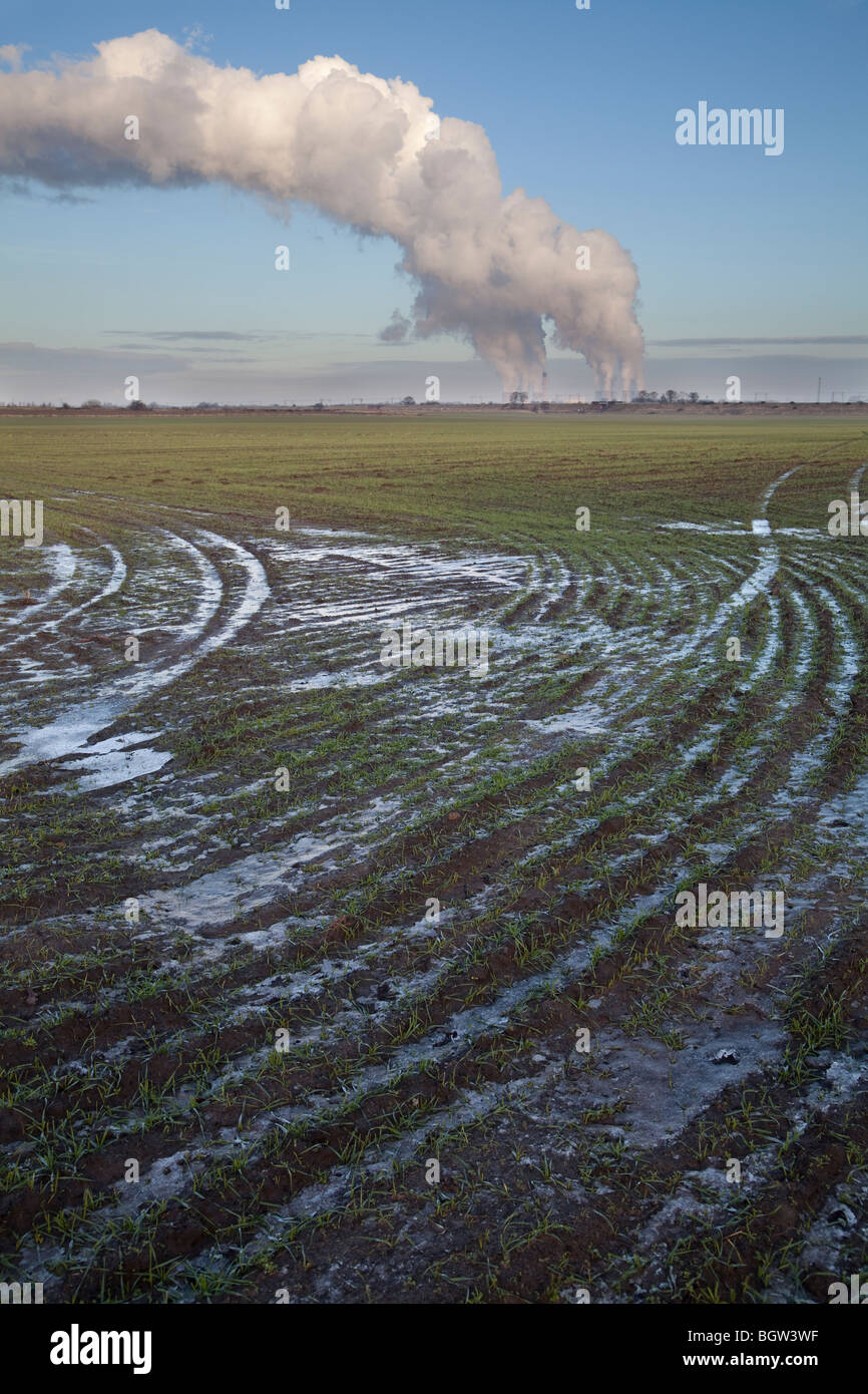 Drax Power Station, North Yorkshire. Banque D'Images