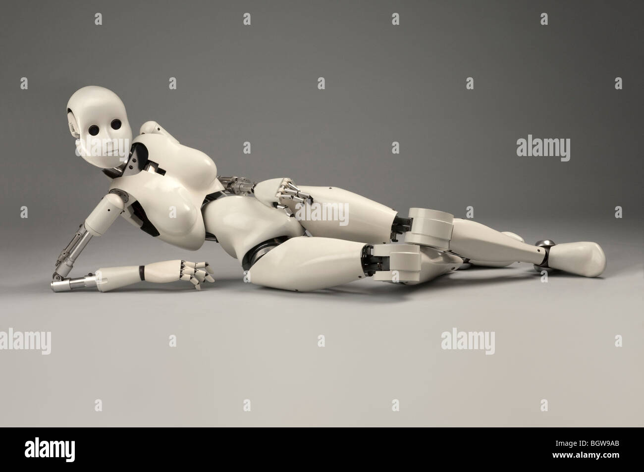 Mannequin robot femelle Banque D'Images