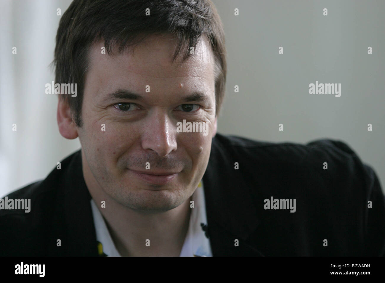 IAN RANKIN, CRIME ÉCOSSAIS romancier. Créateur de l'Inspecteur Rebus romans. Au Edinburgh International Book Festival. Banque D'Images