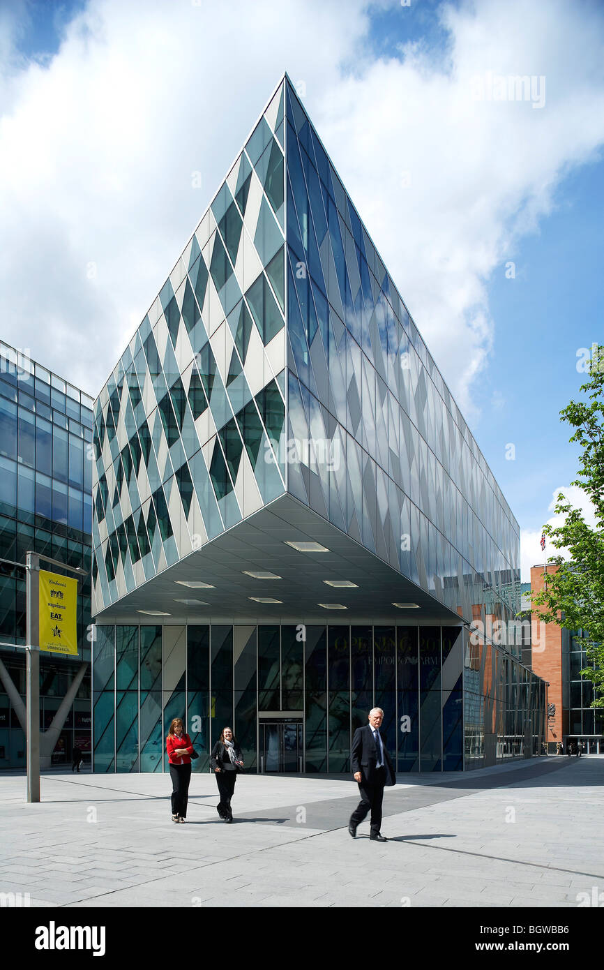 ARMANI Manchester, Manchester, Royaume-Uni, SHEPPARD ROBSON Banque D'Images