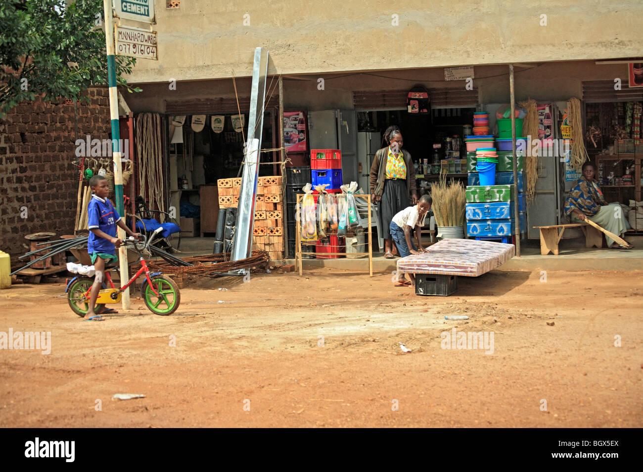 Kisoro, en Ouganda, en Afrique de l'Est Banque D'Images