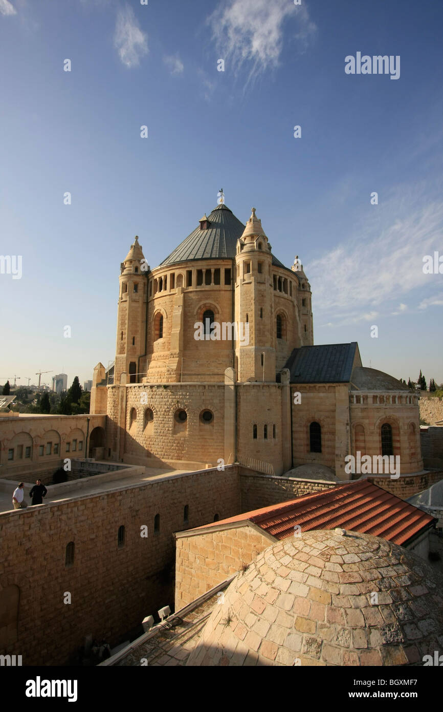 Israël, Jérusalem, l'église de la Dormition sur le Mont Sion Banque D'Images