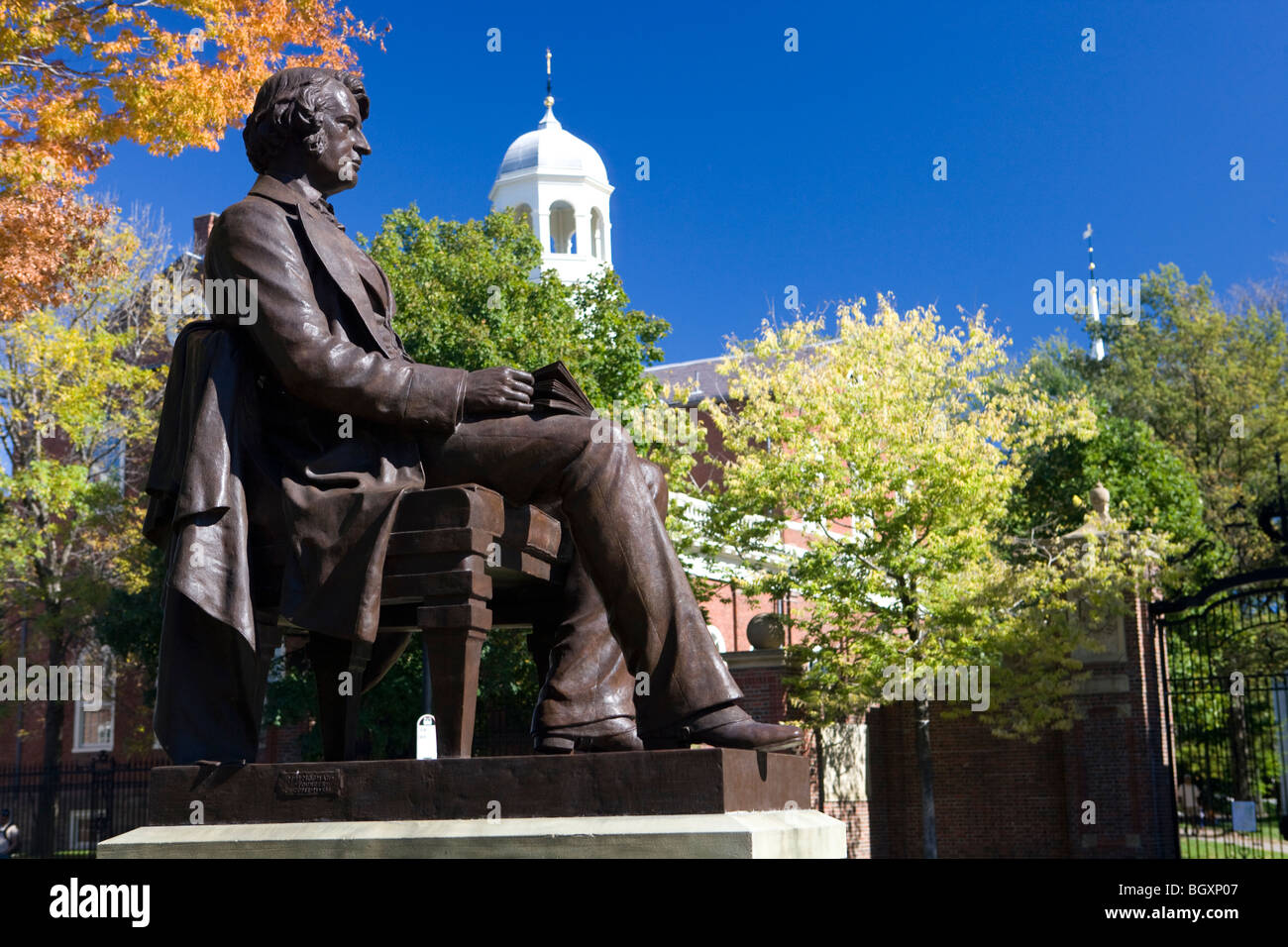 Campus de l'Université de Harvard, Cambridge, Massachusetts, USA Banque D'Images Campus de l'Université de Harvard, Cambridge, Massachusetts, USA Banque D'Images