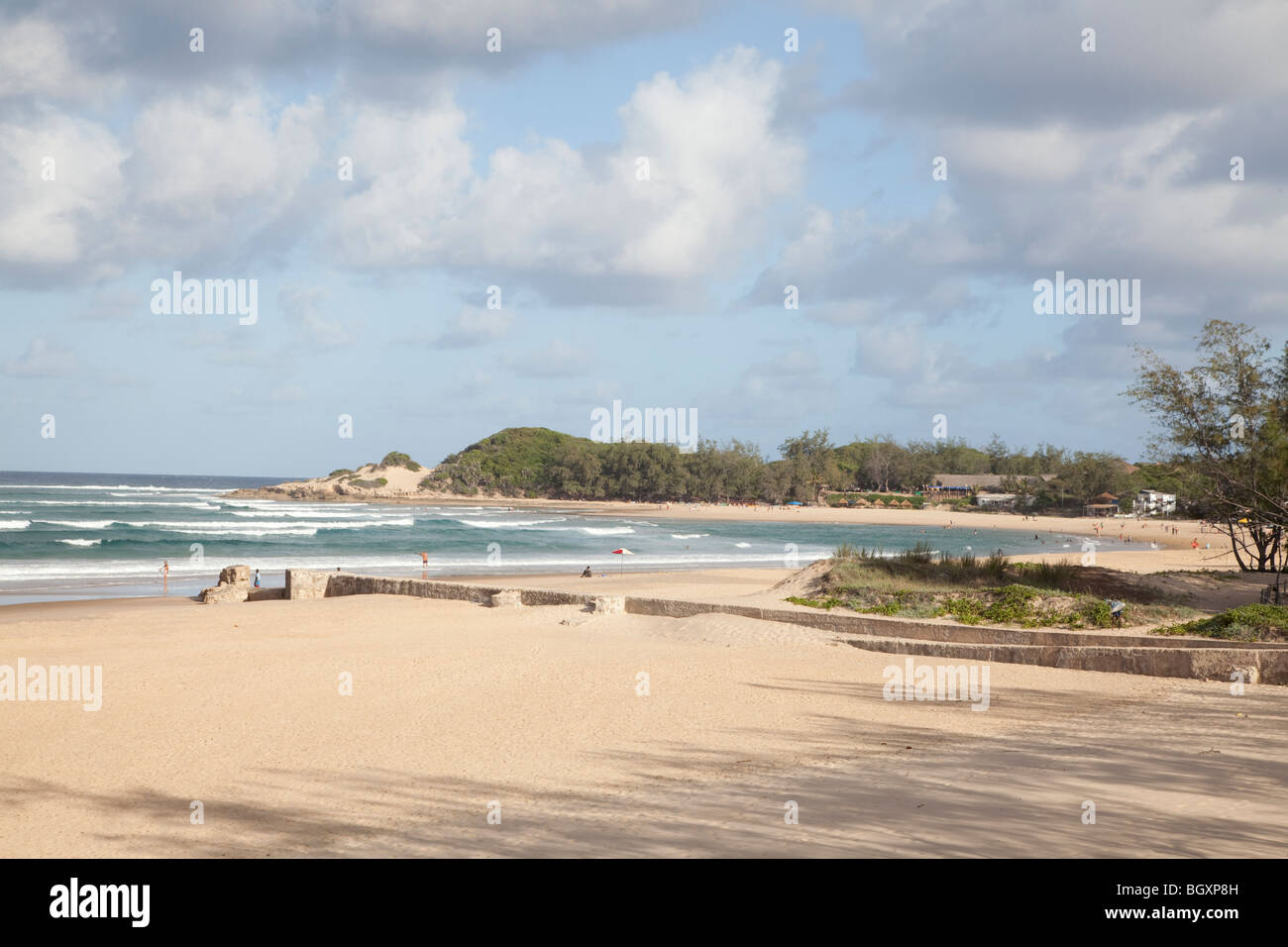 Tofo Beach, le Mozambique, l'Afrique Banque D'Images