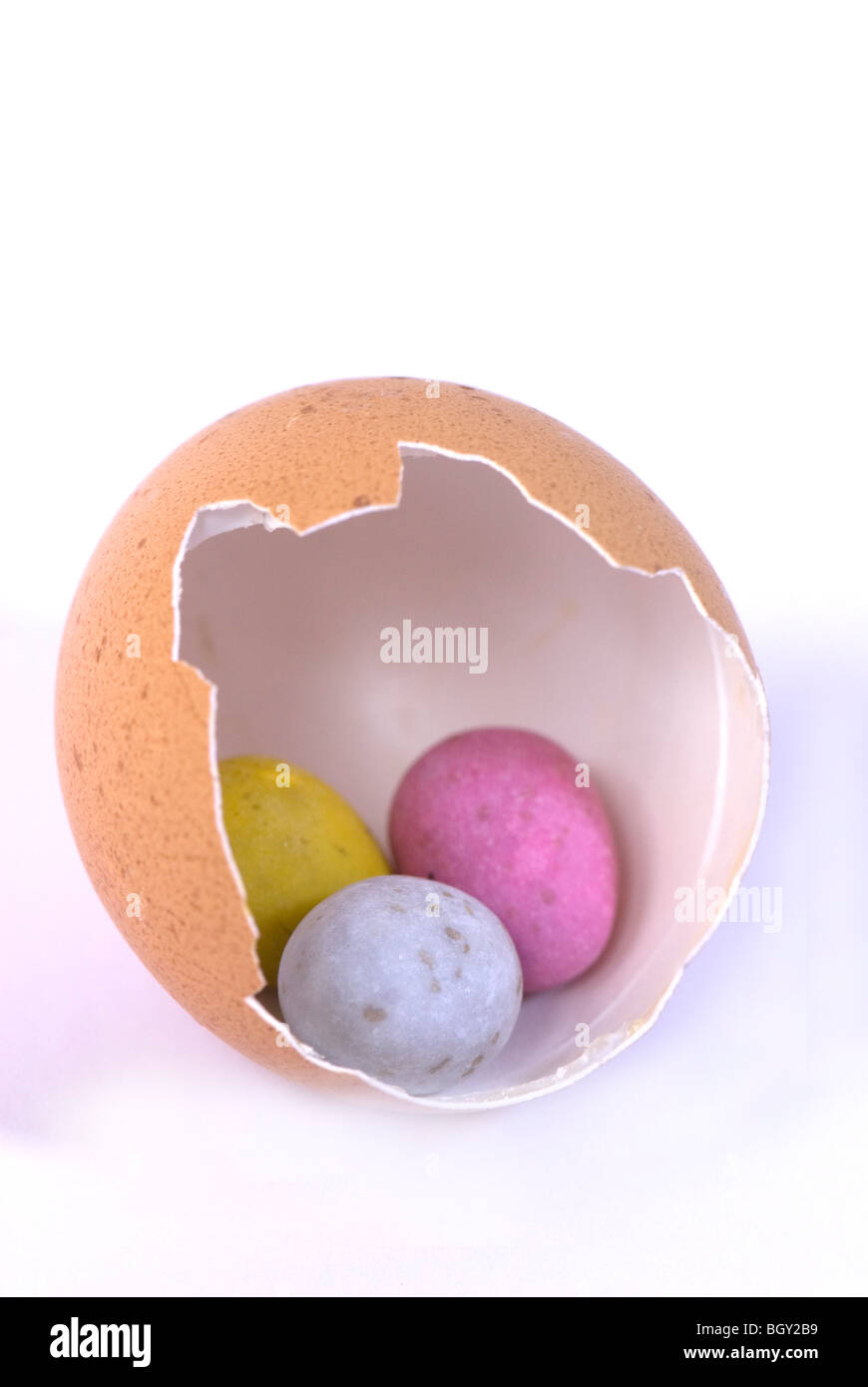 Oeufs de Pâques Banque D'Images