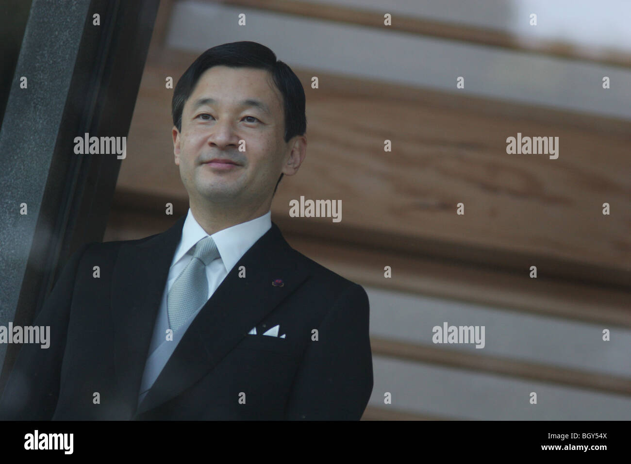 L'Empereur héritier Naruhito du Japon, fils de l'empereur Akihito émérite. (Photo prise lorsqu'il était prince de la couronne) Banque D'Images