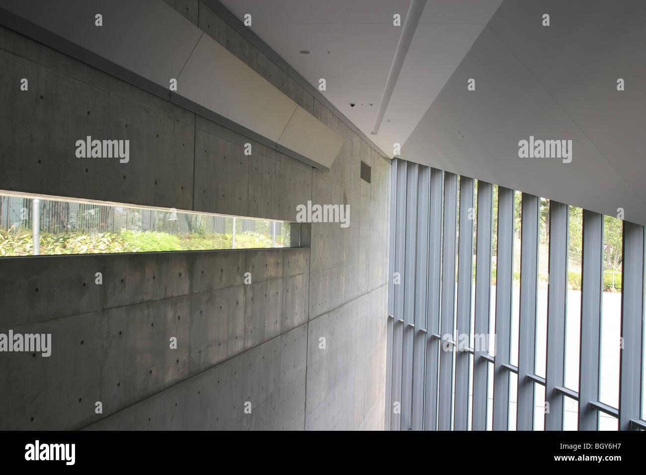 21 21 Espace de conception, bâtiment conçu par l'architecte japonais Tadao Ando, à Tokyo Midtown, Roppongi, Tokyo, Japon, le mardi 28 mai Banque D'Images