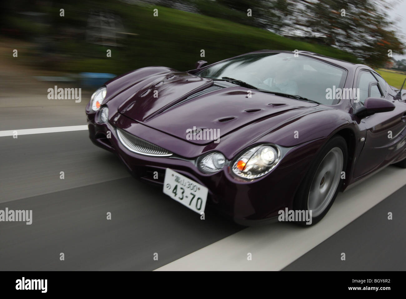 'La voiture d'Orochi, faite à la main par Mitsuoka voitures, Toyama, Japon Banque D'Images