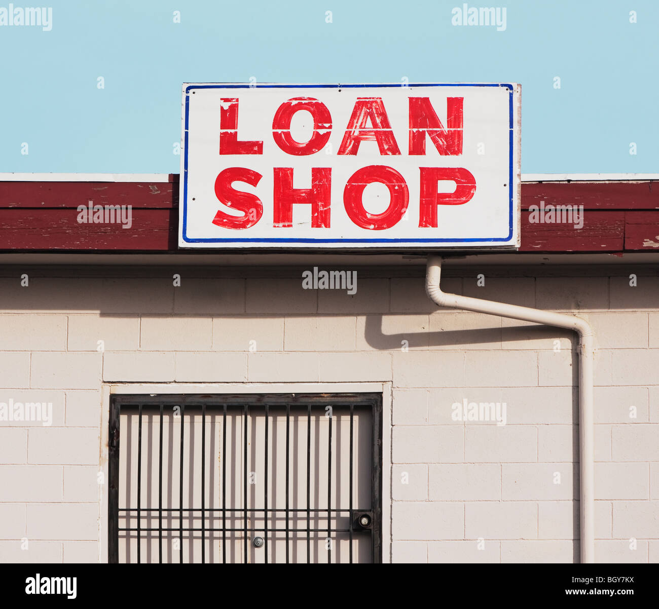 pawn shop signe Banque D'Images