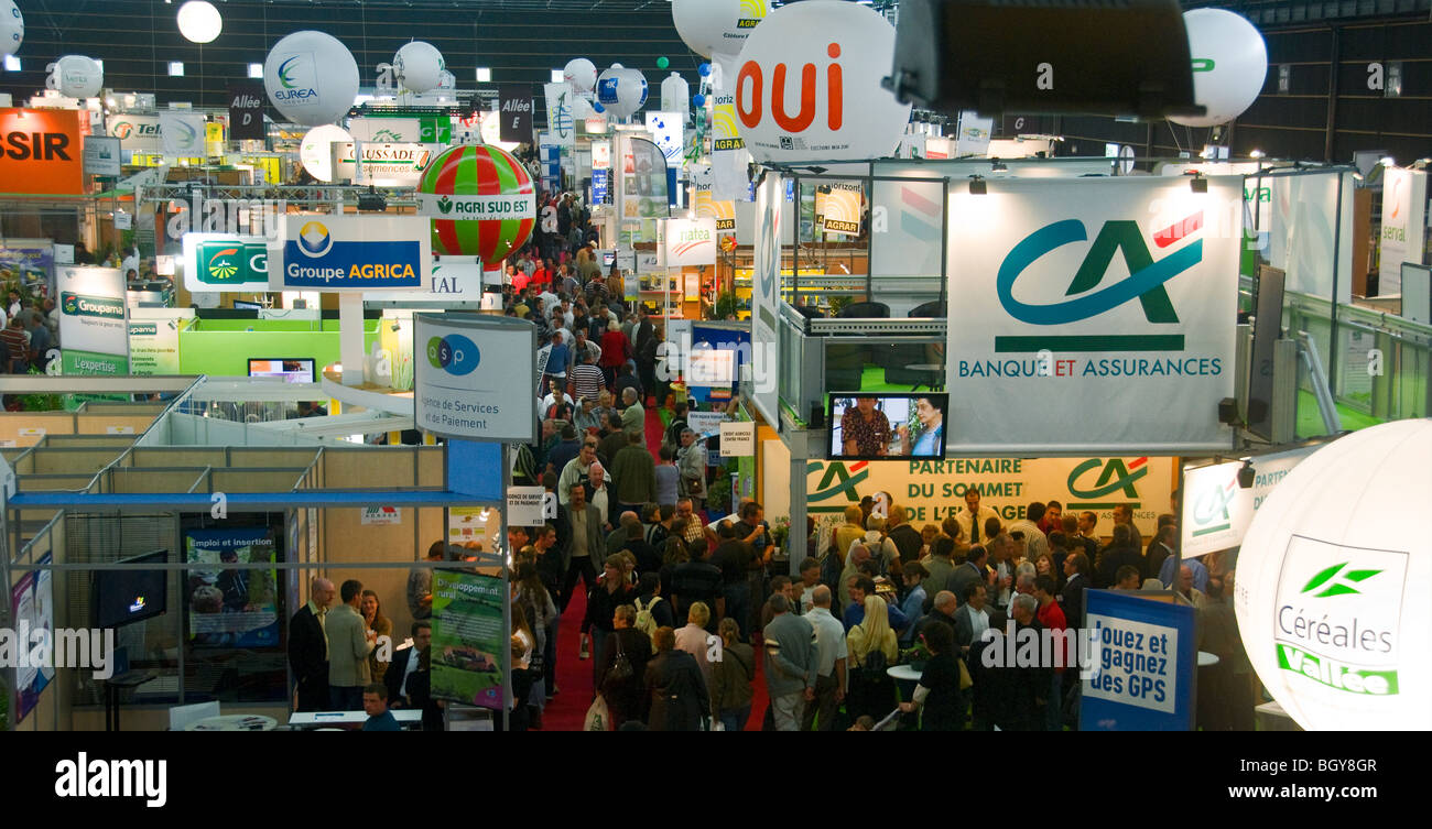 International Livestock Show, Clermont-Ferrand, Cournon, France. Banque D'Images