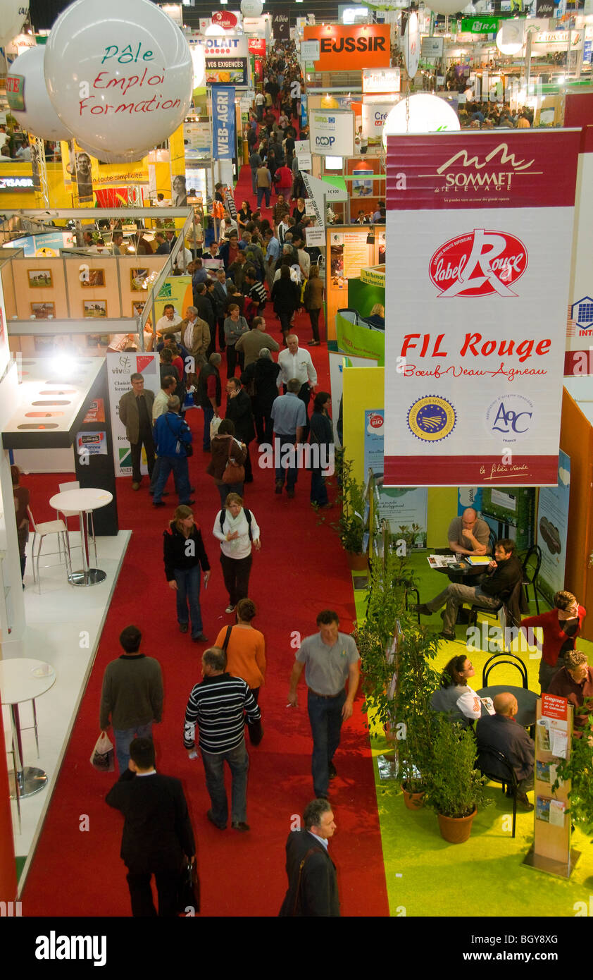 International Livestock Show, Clermont-Ferrand, Cournon, France. Banque D'Images