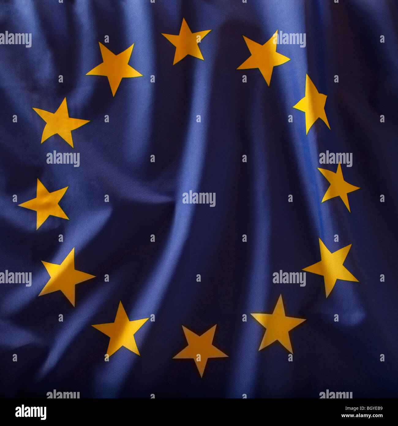 Drapeau de l'Union européenne Banque D'Images