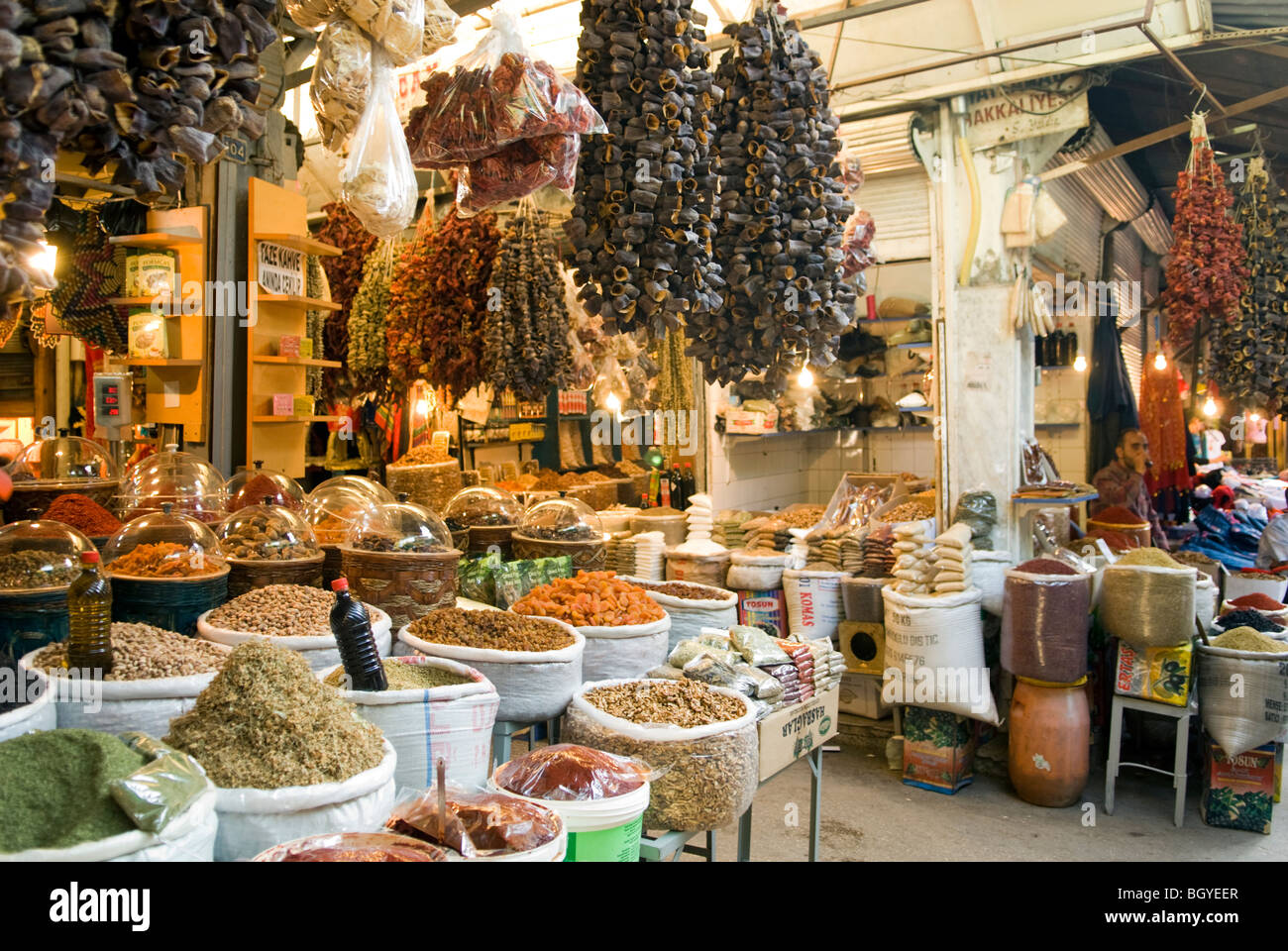 Spice market Antakya Turquie Banque D'Images