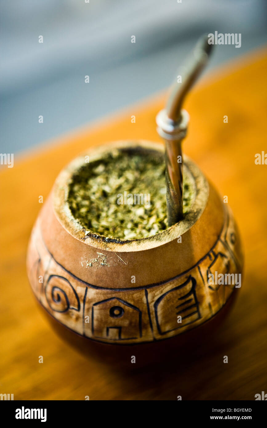 Thé maté Banque D'Images