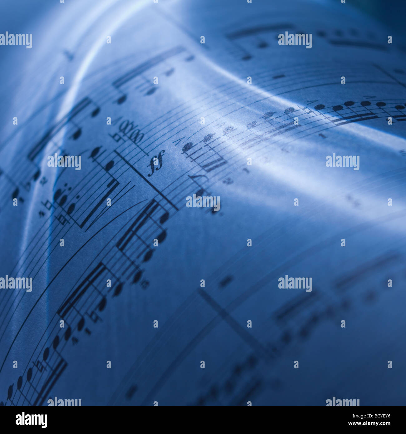 Music notes alphabet Banque de photographies et d’images à haute résolution Alamy