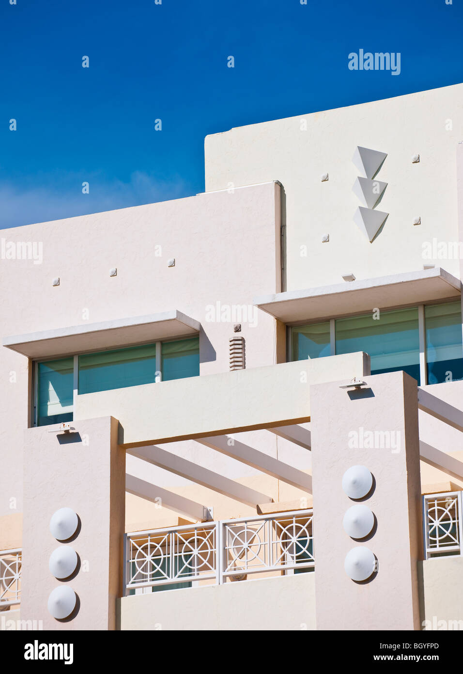 Bâtiment art déco Banque D'Images