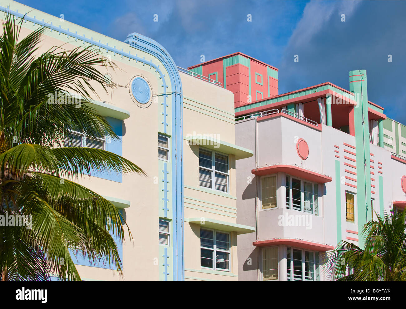 Bâtiment art déco Banque D'Images