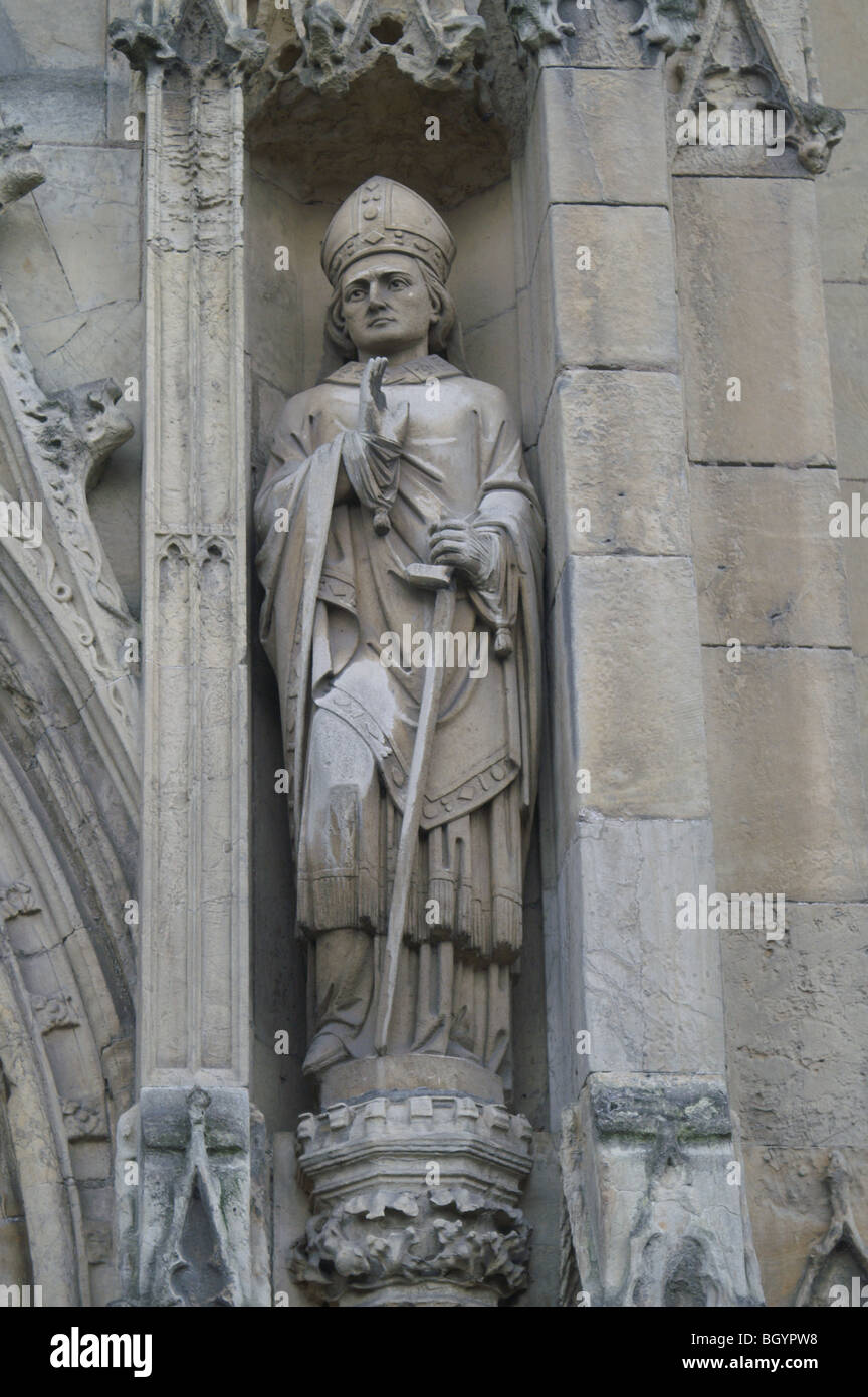 Découpage sur Beverley Minster, Beverley, East Riding of Yorkshire Banque D'Images