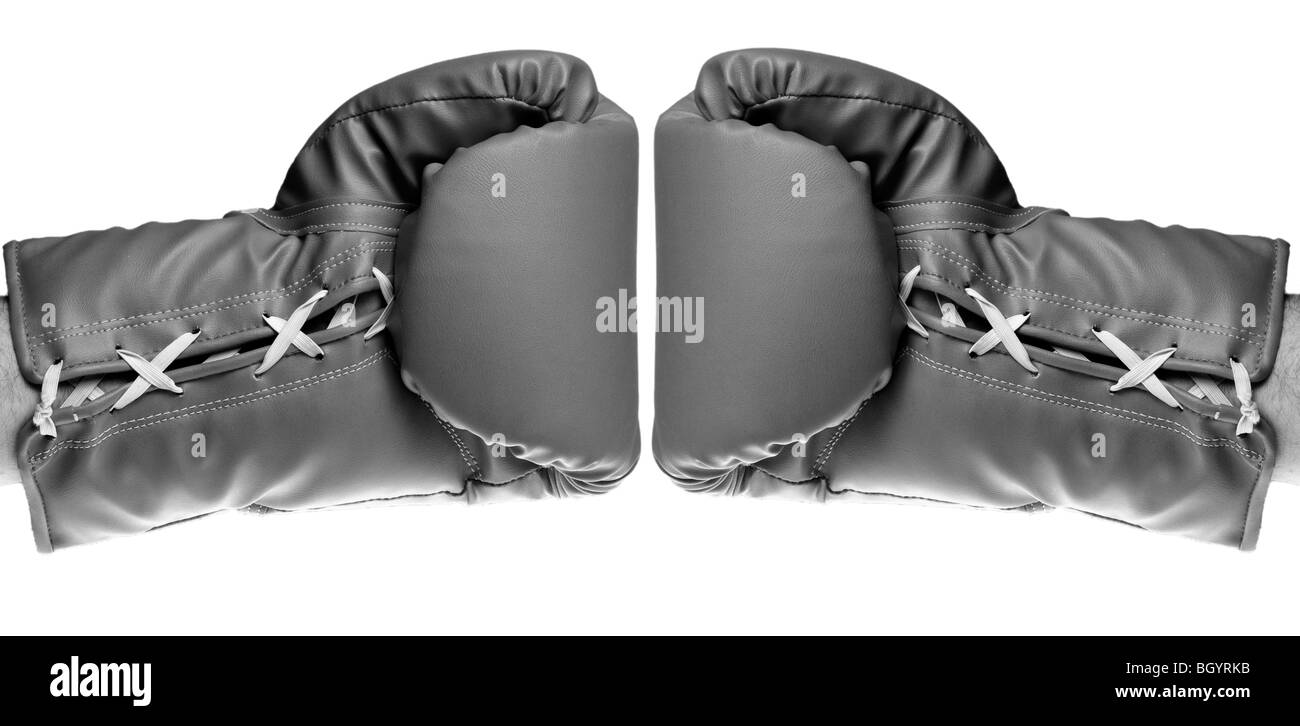 gants de boxe Banque D'Images