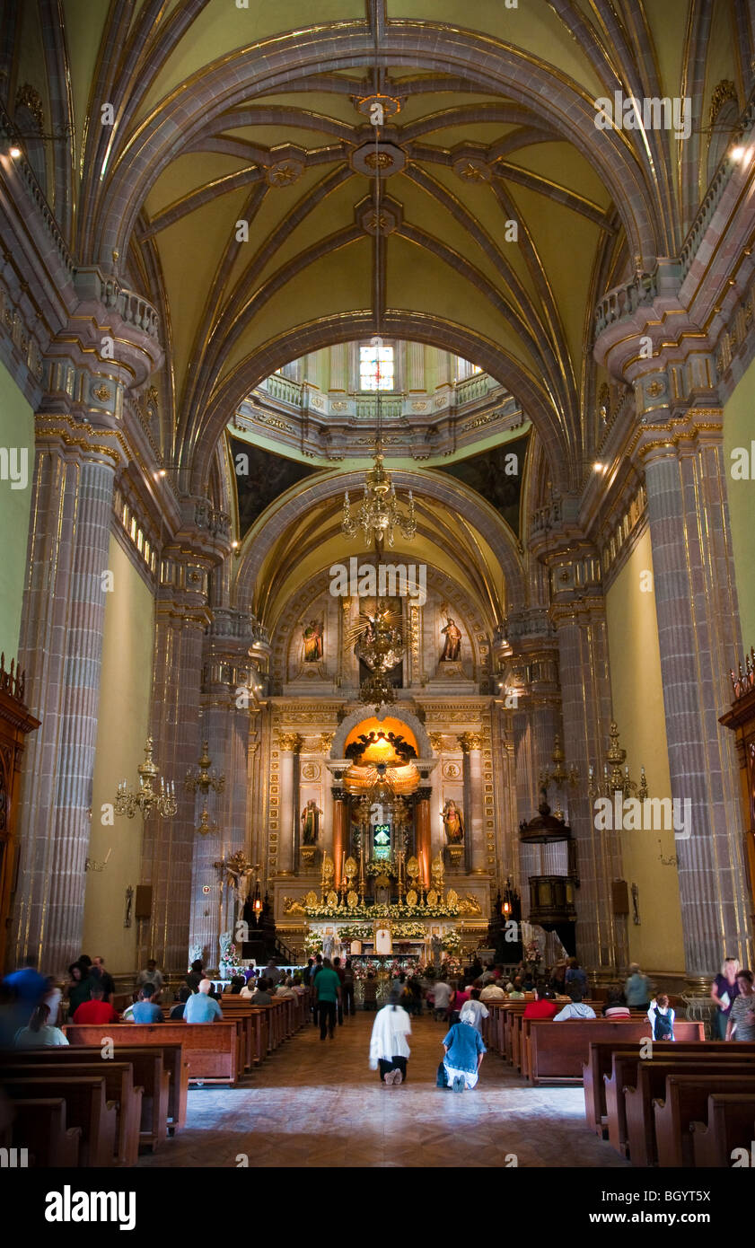 Notre Dame de San Juan de los Lagos church dans la ville de San Juan de los Lagos, Jalisco, Mexique. Banque D'Images