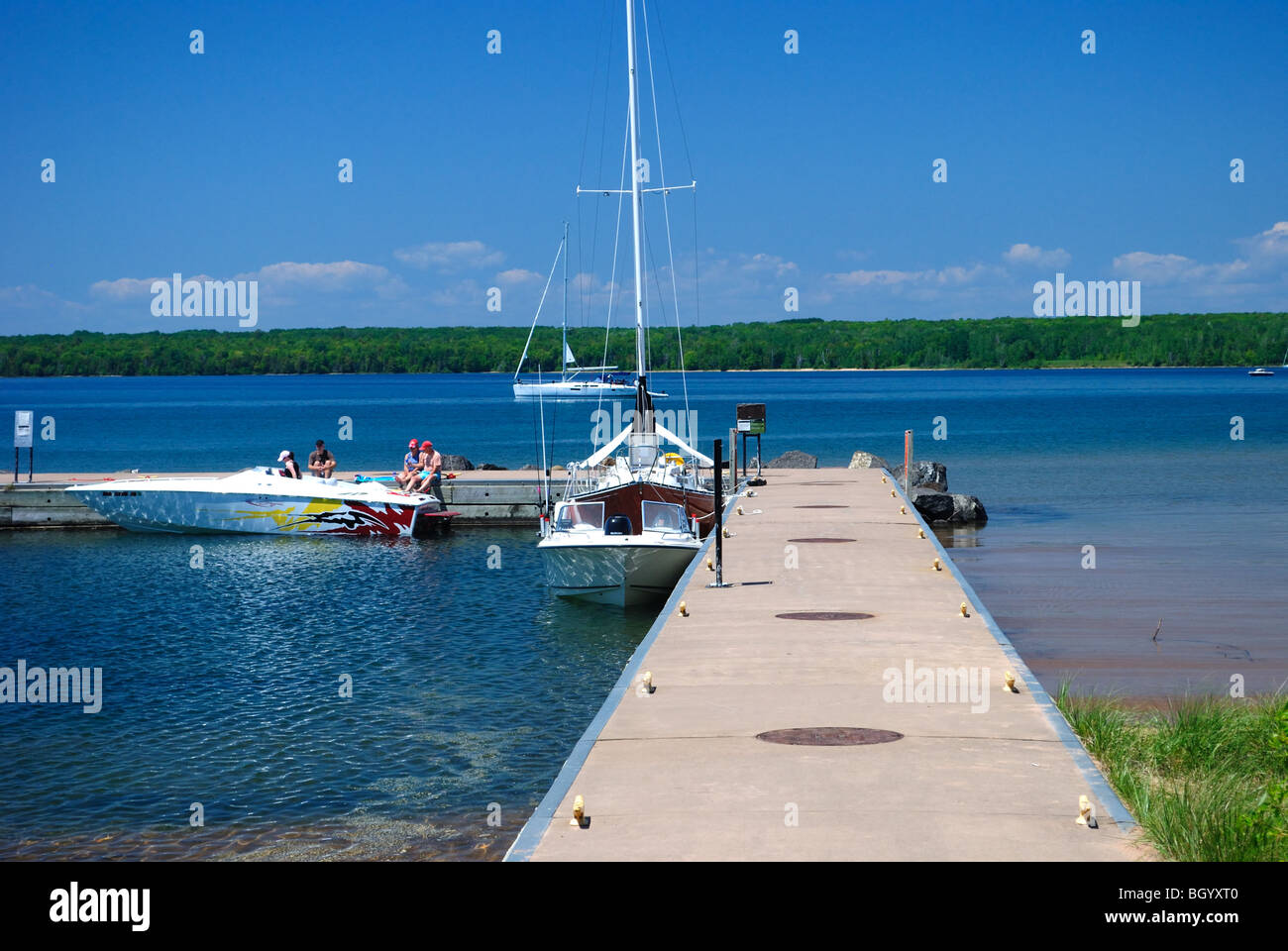 Îles Apostle du Lac Supérieur Banque D'Images