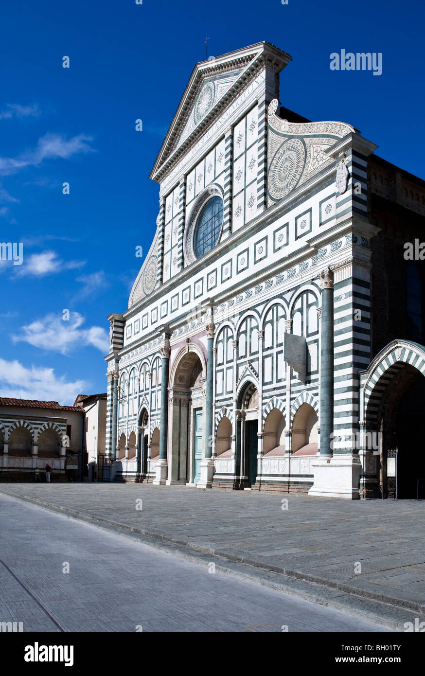 Italie,Toscane,Florence,l'église de S.Maria Novella Banque D'Images
