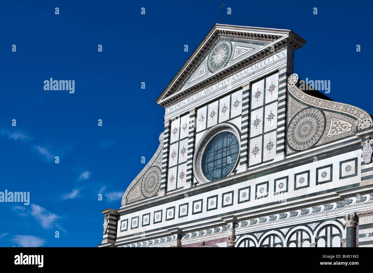 Italie,Toscane,Florence,l'église de S.Maria Novella Banque D'Images