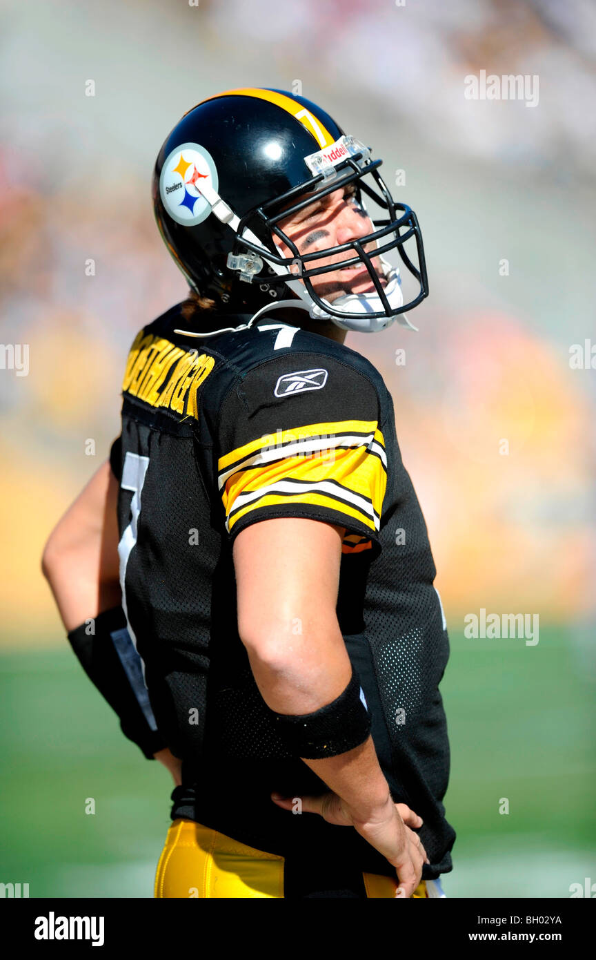 Ben Roethlisberger # 7 de la Pittsburgh Steelers Banque D'Images