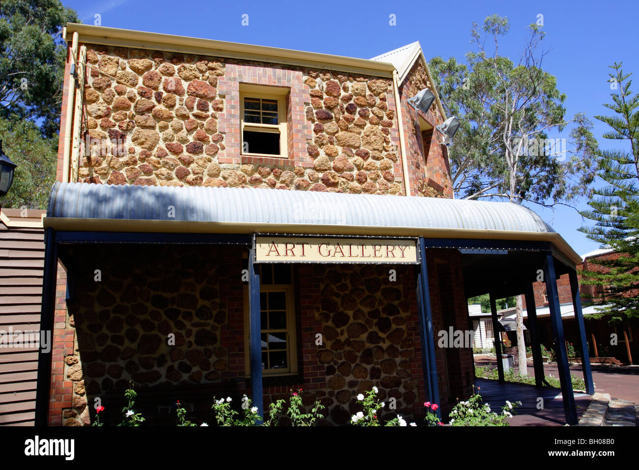 Bâtiment de style Old West à Pioneer Village dans l'ouest de l'Australie. Banque D'Images