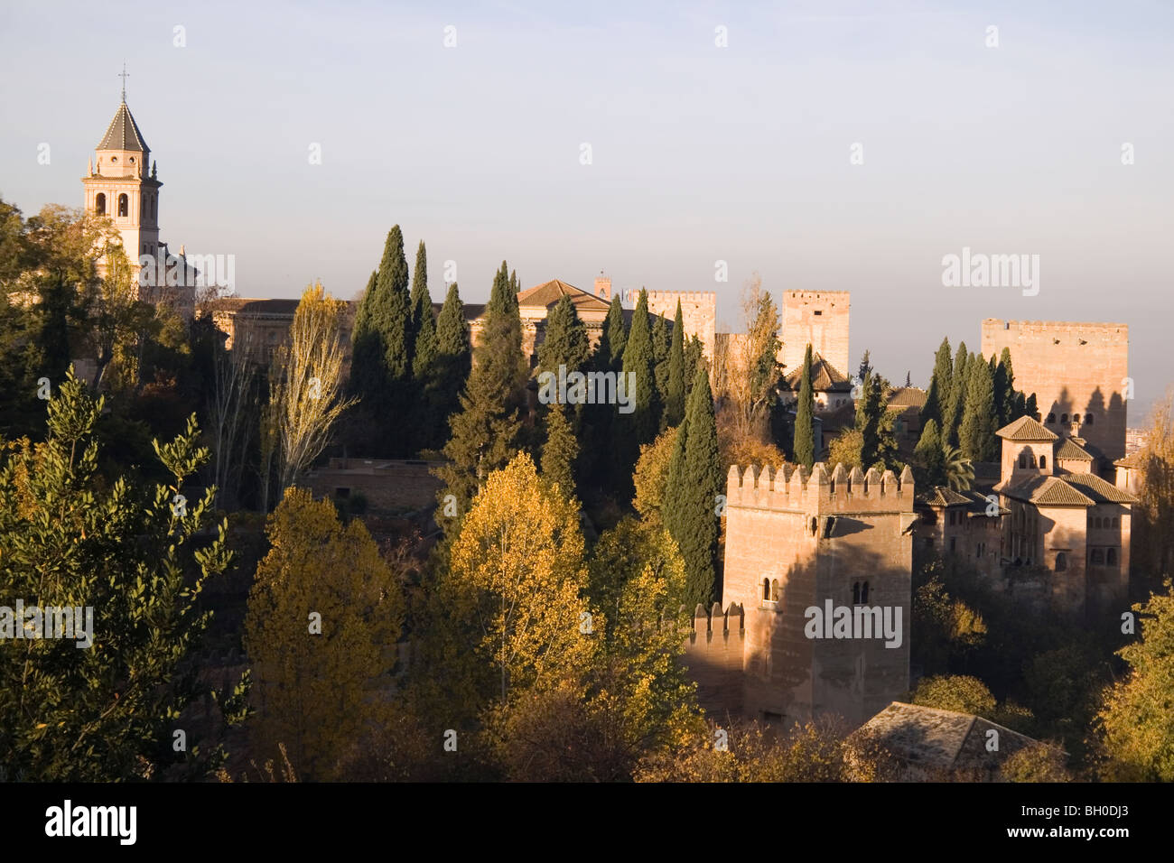 Palais de l'Alhambra, Grenade, Andalousie, espagne. Banque D'Images