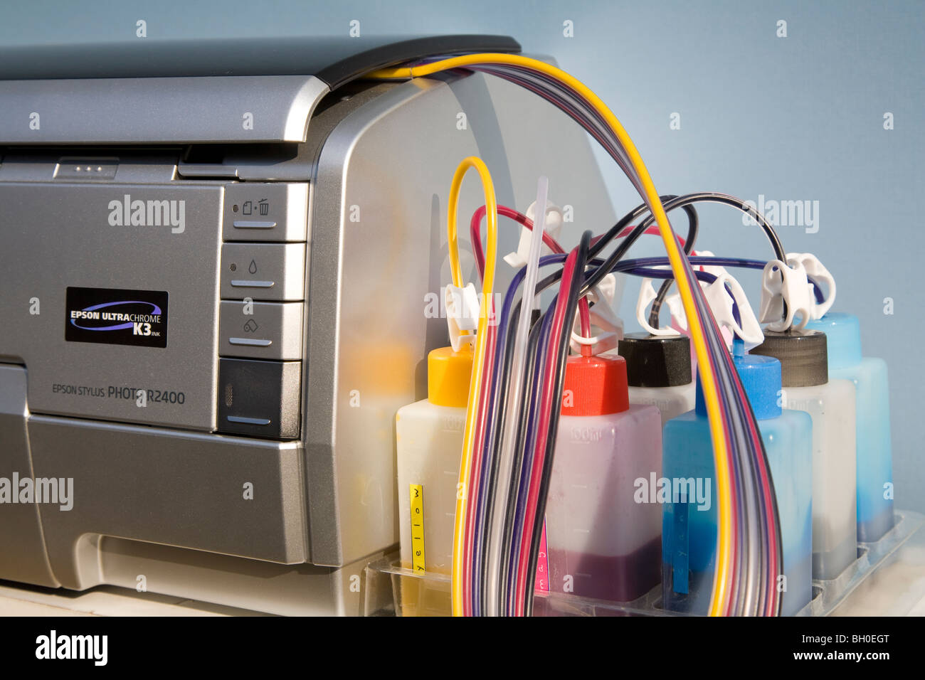 Epson R2400 équipés de système d'encre continu Permajet (CEI Photo Stock -  Alamy