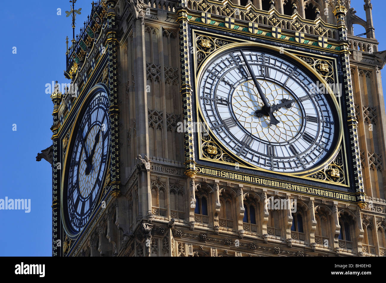 Big Ben horloge à Londres Banque D'Images