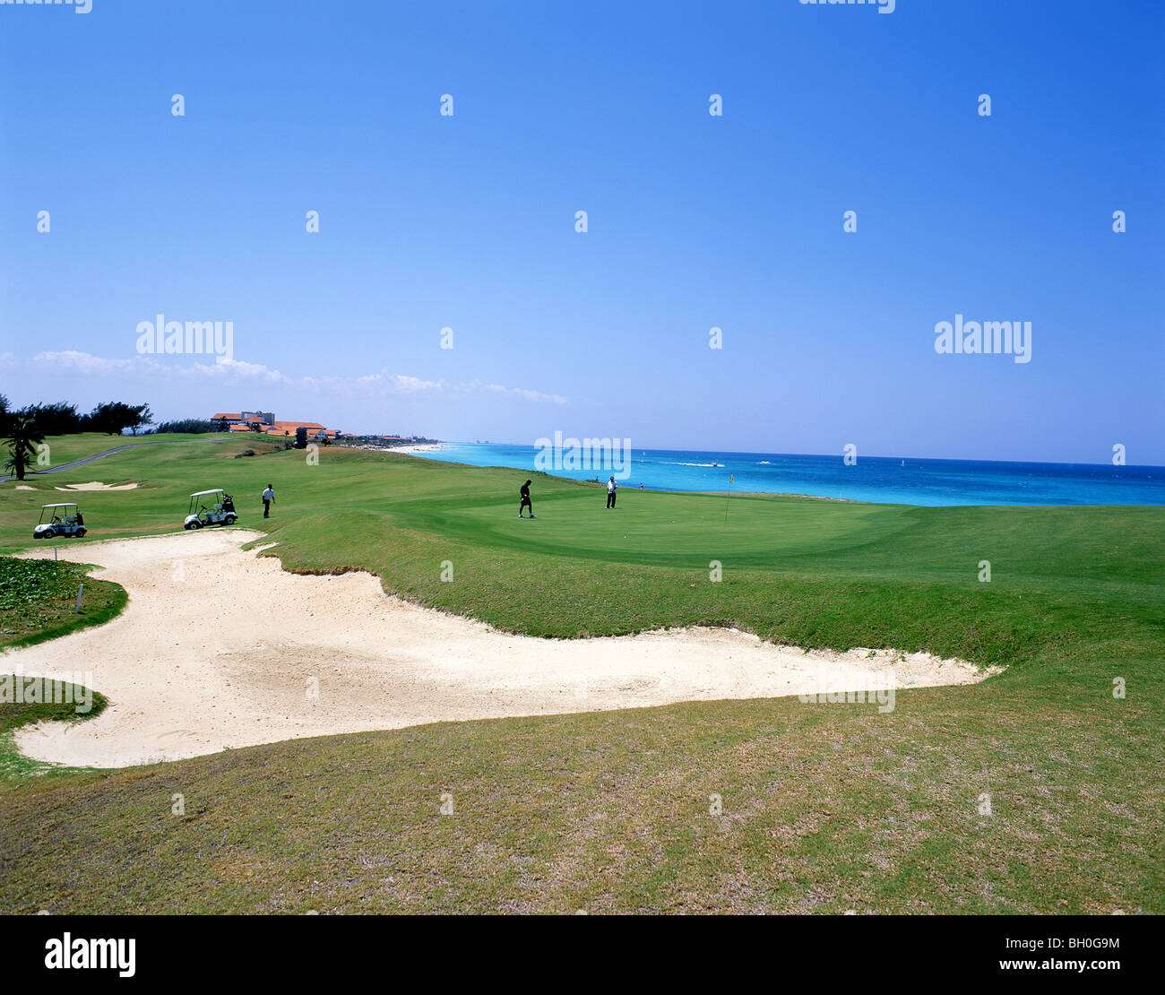 Golf de Varadero, Varadero, Matanzas, République de Cuba Banque D'Images