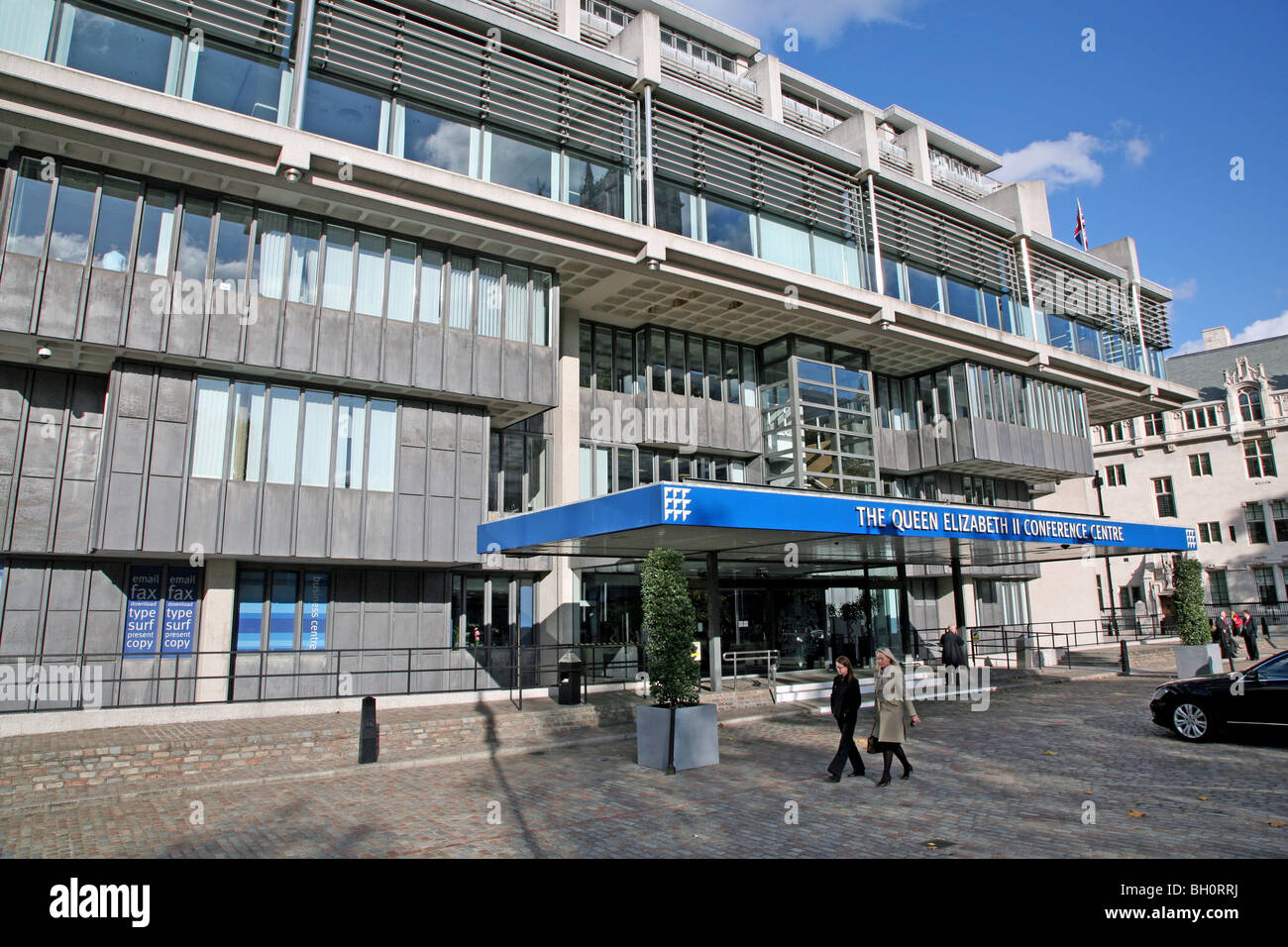 La reine Elizabeth II Conference Centre, Westminster, Londres Banque D'Images