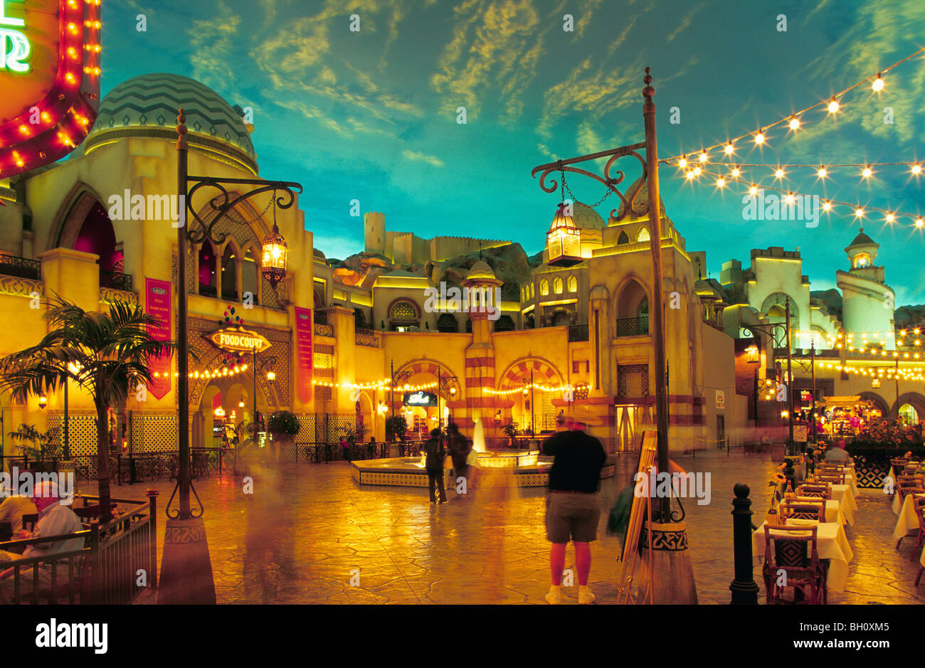 USA, Nevada, Las Vegas, Las Vegas Boulevard, ''La bande'', l'hôtel Aladdin Banque D'Images