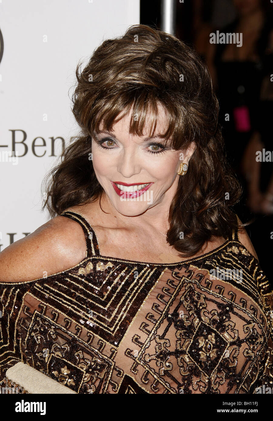 L'ACTRICE JOAN COLLINS Los Angeles CA USA 25/10/2008 Banque D'Images