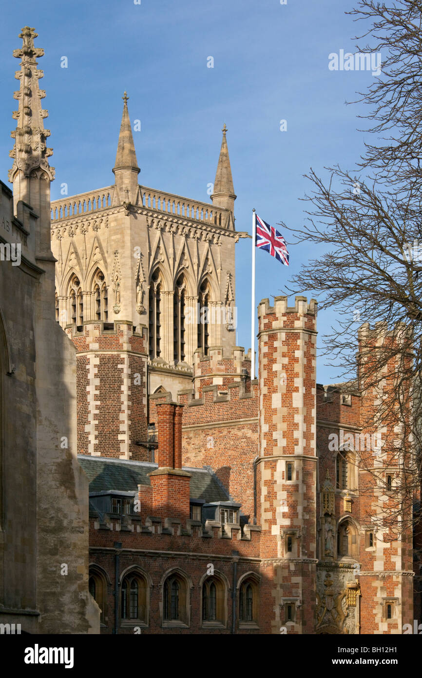 King's College et King's College à Cambridge au Royaume-Uni Banque D'Images