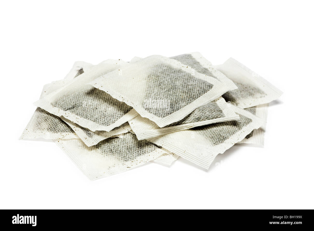 Sachets de thé, Close up Banque D'Images