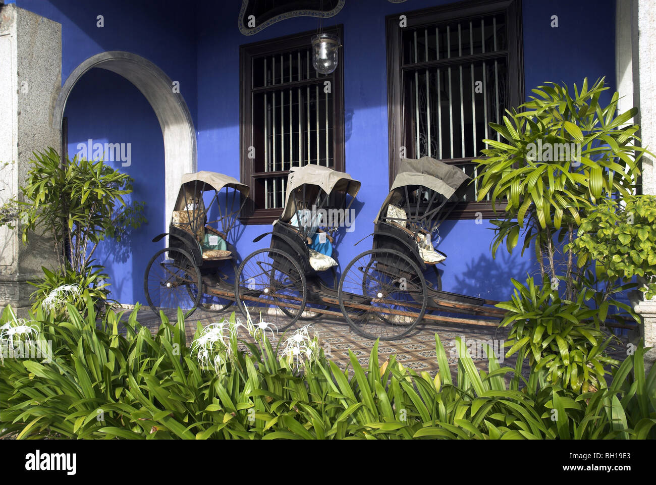 Cheong Fatt Tze Mansion, Georgetown, Penang, Malaisie. Banque D'Images