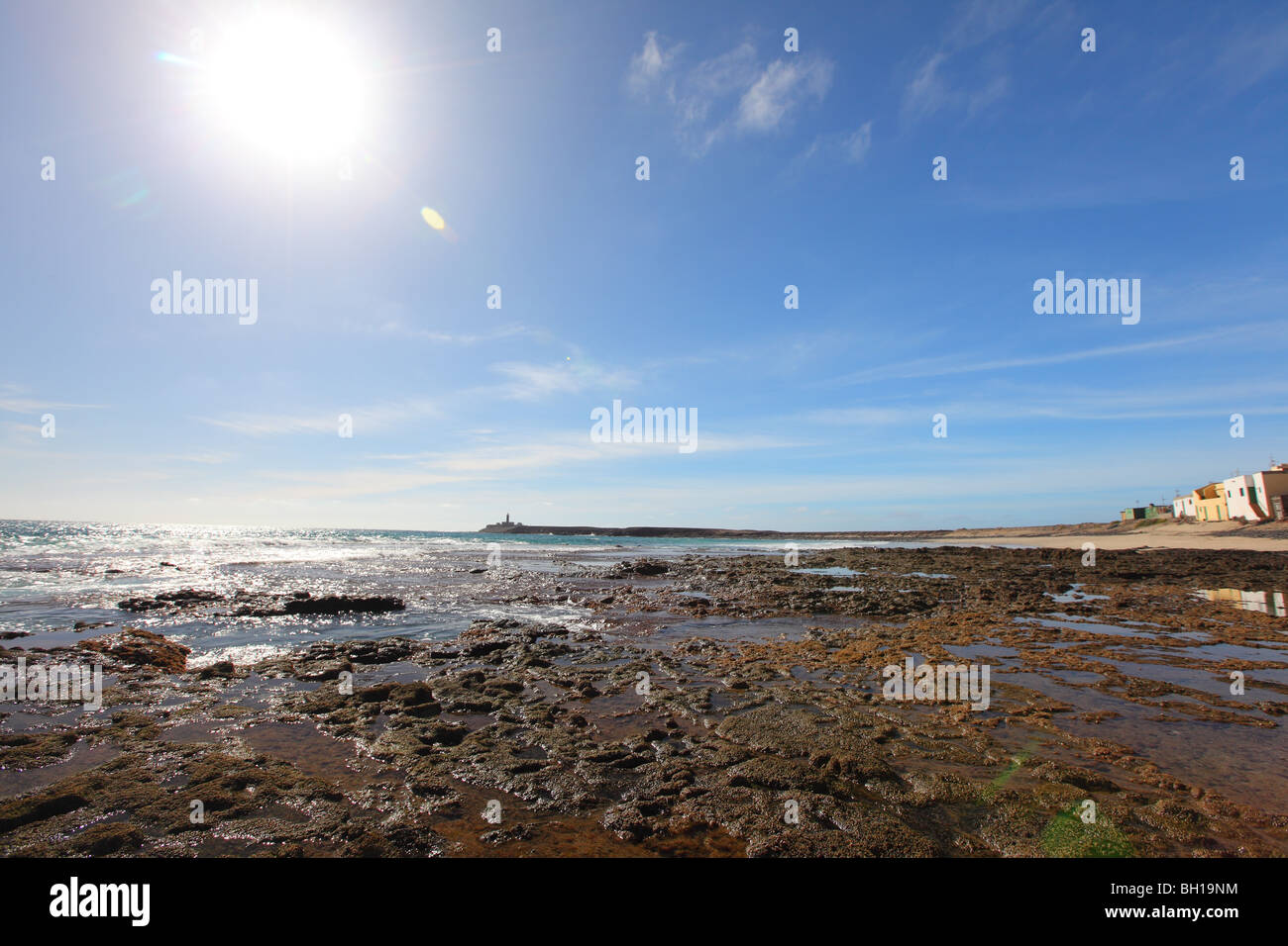 Fuerteventura, Canary Island, îles, Punta Jandia, Puerto Cruz, parc naturel de Jandia, Puertito de la Cruz Banque D'Images