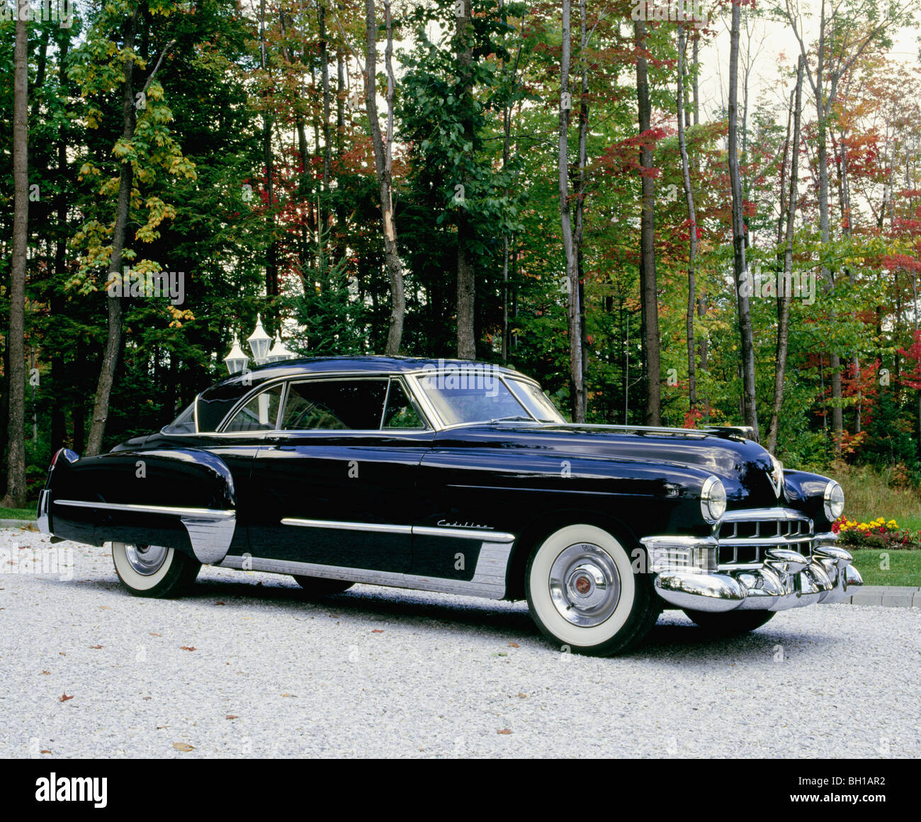 Vintage 1951 Cadillac Coupe de Ville 62 voiture, Waterloo, Québec, Canada  Photo Stock - Alamy