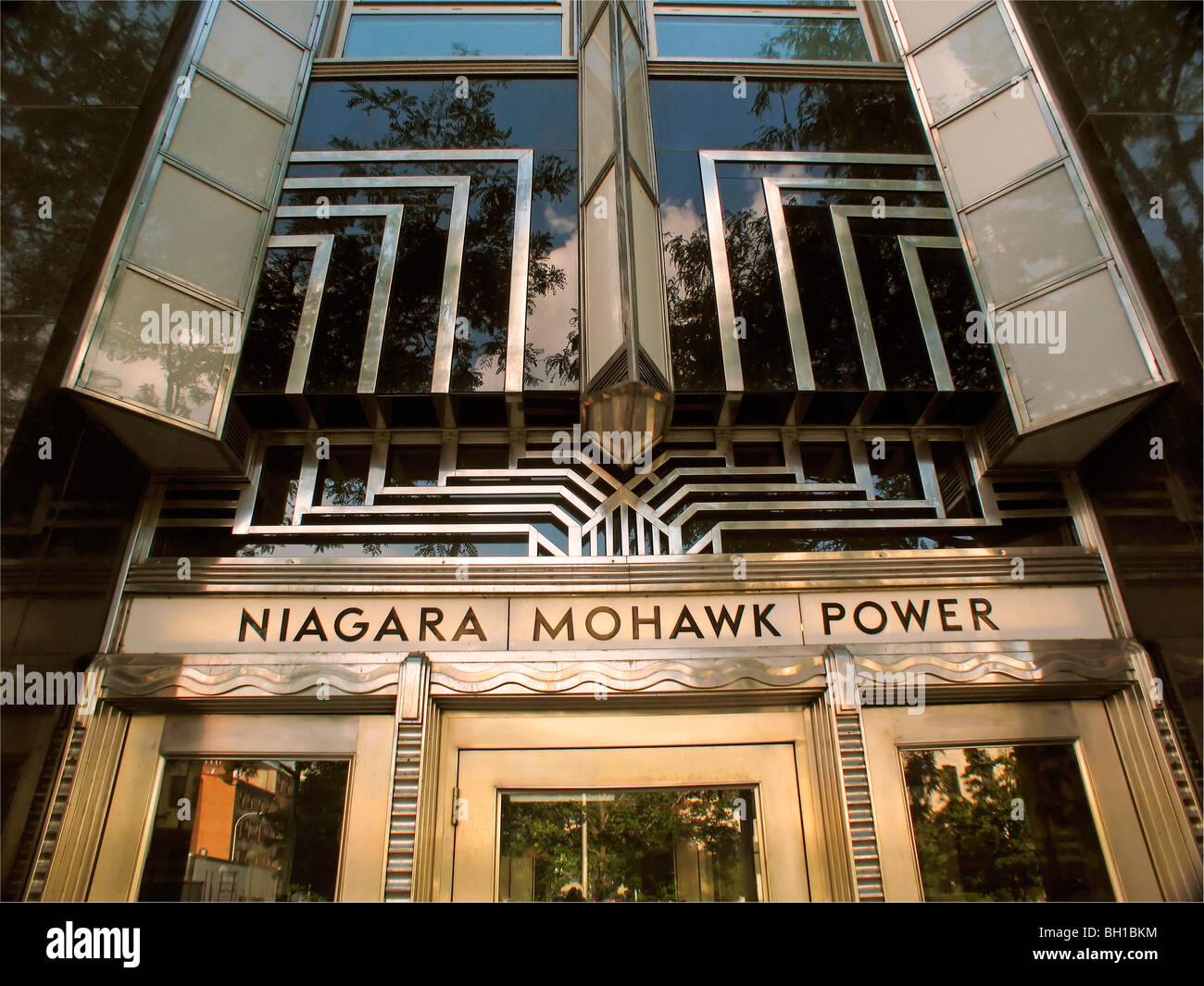 Niagara Mohawk, Syracuse, NY Banque D'Images