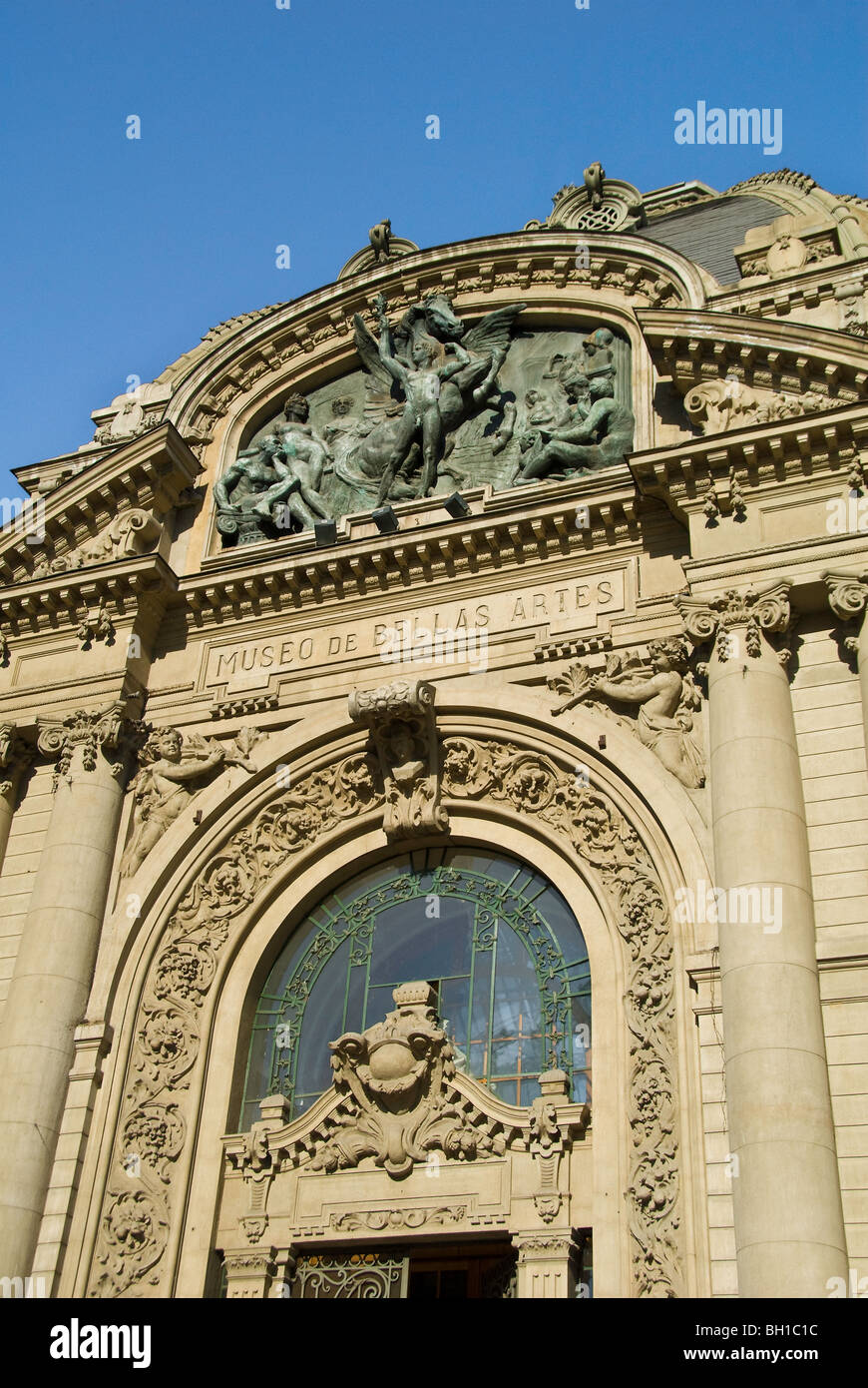 Musée national des beaux-arts de Santiago, Chili Banque D'Images