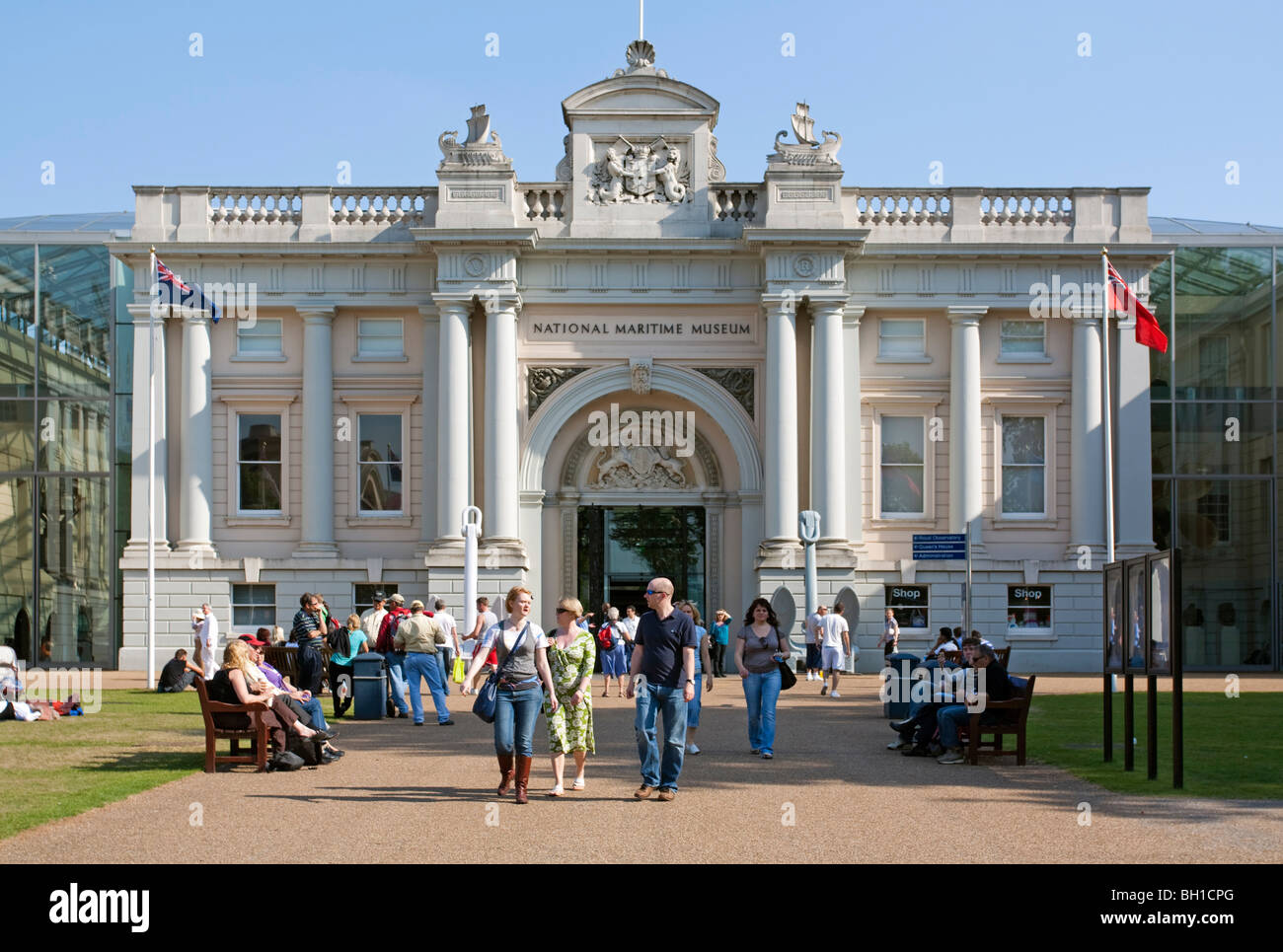 National Maritime Museum - Greenwich - Londres Banque D'Images