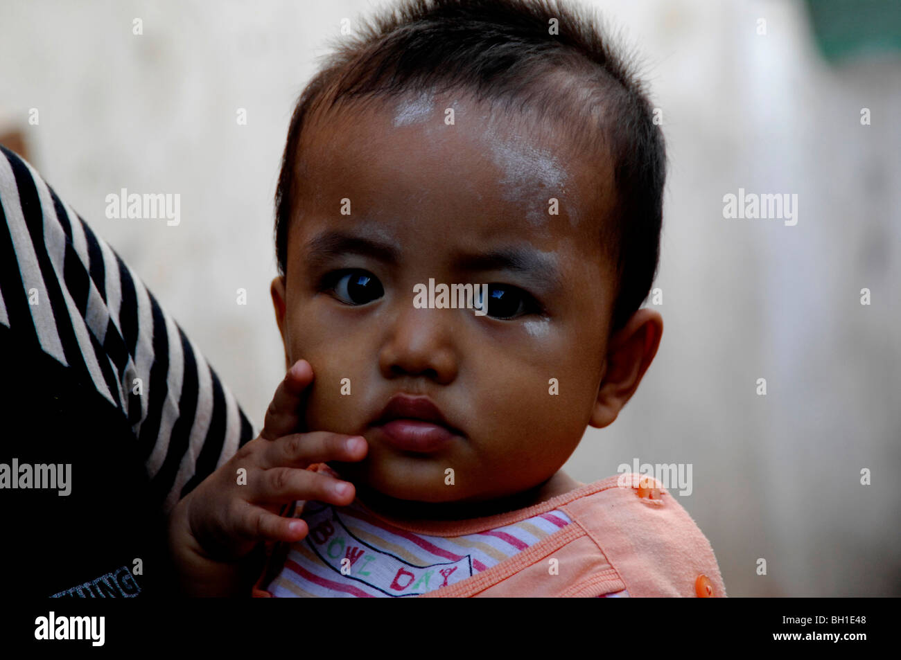 Communauté musulmane musulmane , bébé , Kuta Bali , Indonésie , Banque D'Images