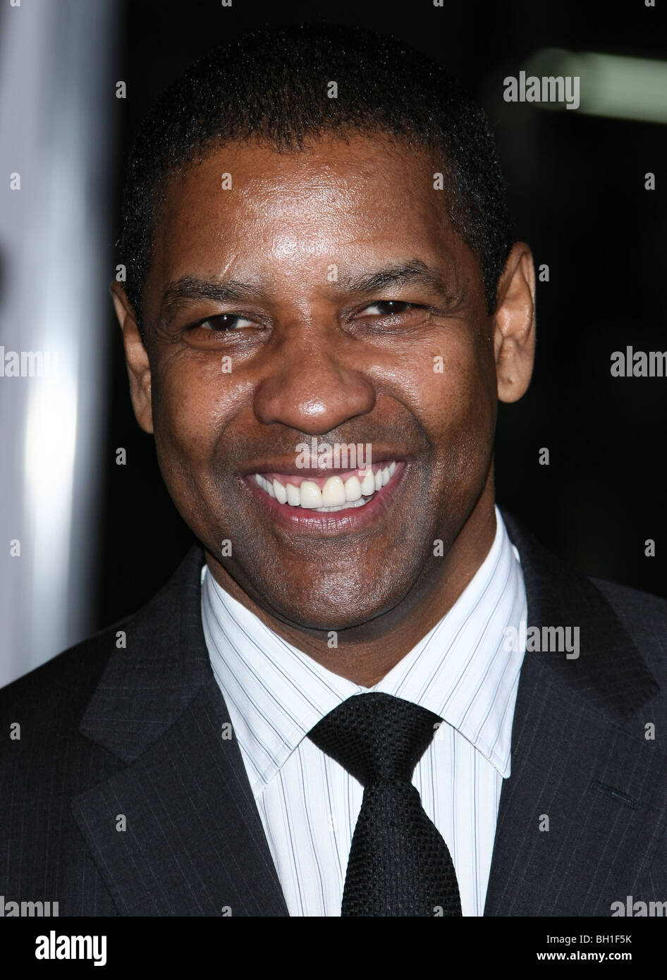 L'acteur Denzel Washington HOLLYWOOD Los Angeles CA USA 11/01/2010 Banque D'Images
