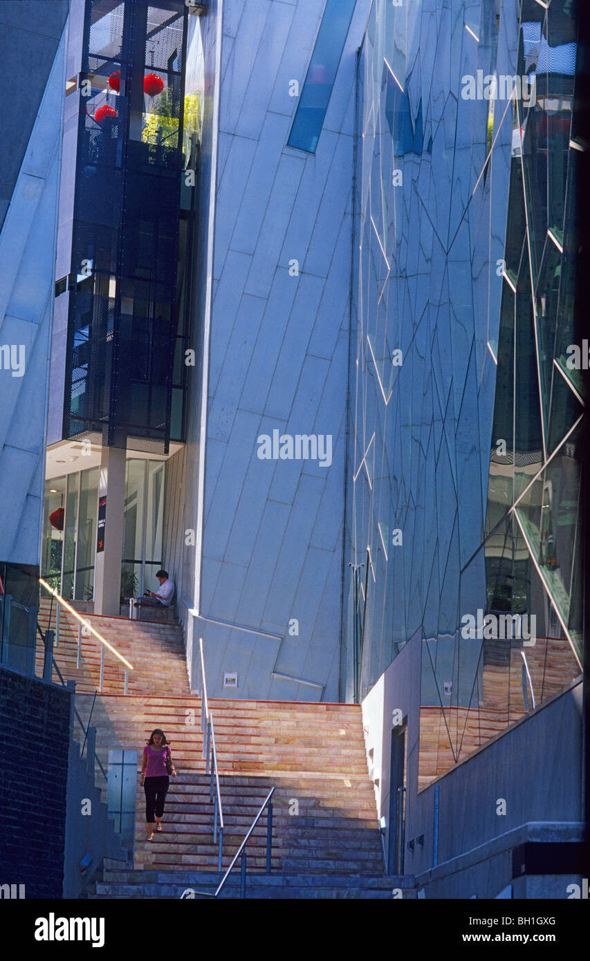 Federation Square, Melbourne, Victoria, Australie Banque D'Images